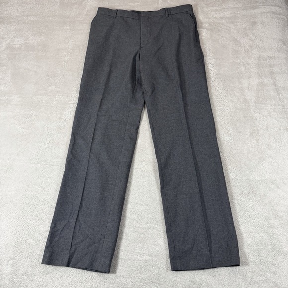 Banana Republic Other - Banana Republic Non-Iron Tailored Fit Dress Pants Men's 36x34 Gray Flat Front